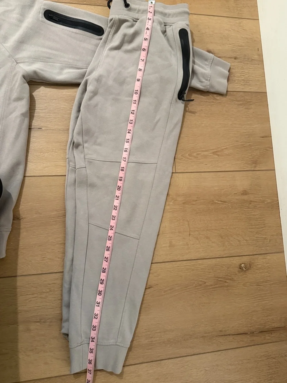 CSG Light Gray Two-Piece Hoodie & Jogger Set with Black Trim